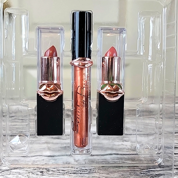 JLB Beauty Boss Lipsticks and Lip Gloss set of 3 - Picture 1 of 9